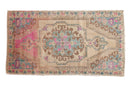 4x7.5 Vintage Distressed Oushak Rug