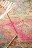 4x7.5 Vintage Distressed Oushak Rug