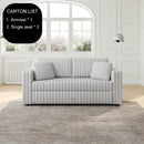 75.6" Soft Modular 2-Person Sofa