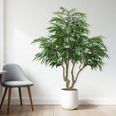 7FT Artificial Willow Tree Indoor Faux Greenery Plant