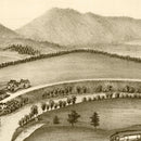 Vintage Map of Glendale, Massachusetts 1890