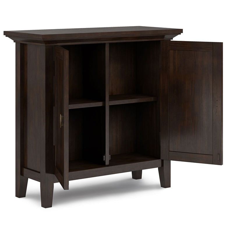 Redmond - Low Storage Cabinet - Brunette Brown, photo 3 of 10