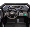 24V Two-Seater Kids Ride On UTV W/Parents Remote Control,Four-Wheel Suspension,Slow Start,Large wheel design,Anti-collision bar,Storage space,Music,USB,Bluetooth,Volume control,LED lights for Kids 3+.