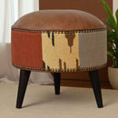Footstool - Brown by Unique Piece Furniture