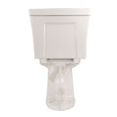 Gloss 2 Piece Toilet With 1.28 Gpf Tornado Flush, Rimless Bowl, Soft Closing Seat - Gloss White by HouseOfZazla