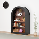 4-Shelf Tall Arched Bookcase