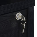 Geary - 3 Shelf Bookcase With USB Charging And Lockable Top Drawer by HouseOfZazla