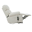 Oversized Power Lift Recliner Chai With Remote Control, Side Pocket, Spacious Seat by HouseOfZazla