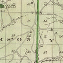 Vintage Map of Switzerland County, Indiana 1876