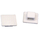 Weld Mount AT-3 Small White Nylon Wire Tie Mount - Qty. 50