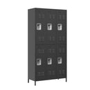 6 Door 72"H Metal Lockers With Lock