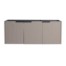 Contemporary Wall Mounted Bathroom Vanity With Soft Close Doors by HouseOfZazla