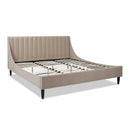 Aspen - Vertical Tufted Modern Headboard Platform Bed Set by Unique Piece Furniture