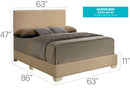 Elegant Platform Bed For Relaxed Spaces