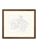 Vase of Flowers Sketch