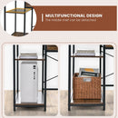 48 Inch Computer Desk with Monitor Stand Drawer and Shelves by LJGDeals