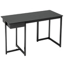 48 Inch Computer Desk with Metal Frame and Adjustable Pads