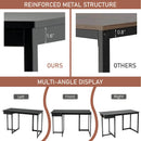48 Inch Computer Desk with Metal Frame and Adjustable Pads by LJGDeals