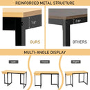 48 Inch Computer Desk with Metal Frame and Adjustable Pads by LJGDeals