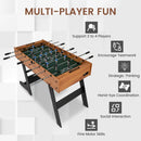 48 Inch Folding Foosball Table - Competition Size by LJGDeals