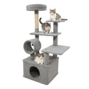 48 Inches Tall Cat Tree Multi-Level Kitten Tower with Large Condo Padded Top Perch by LJGDeals