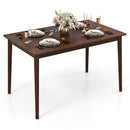 48 Inches Wooden Dining Table for 4 People by LJGDeals