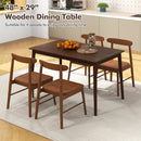 48 Inches Wooden Dining Table for 4 People by LJGDeals
