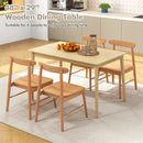 48 Inches Wooden Dining Table for 4 People by LJGDeals