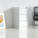 Durable Metal 3 Drawer File Cabinet With Lock For Office Storage by HouseOfZazla
