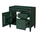 Bathroom Vanity With 2 Drawers And Tip-Out Drawer, Storage Cabinet by HouseOfZazla