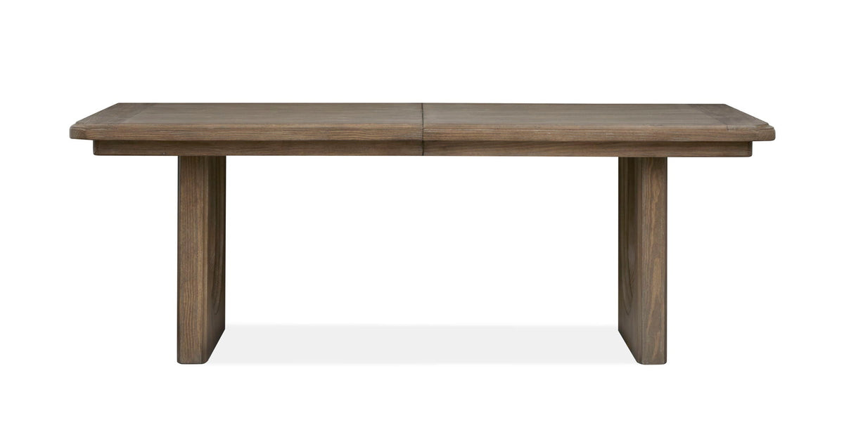 Westbourne - Extendable Trestle Dining Table - Dark Umber, photo 3 of 7