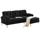 Modern L Shaped Sectional Sofa For Living Room by HouseOfZazla