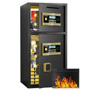 Large Double Door Coin Operated Safe, Digital Security Safe With Fireproof And Waterproof Bag by HouseOfZazla