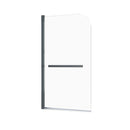 Bathtub Screen Framless Shower Door Tempered Glass Shower Panel - Transparent by HouseOfZazla