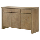 Dreydon - 3 Door Sideboard Server - Light Brown by HouseOfZazla