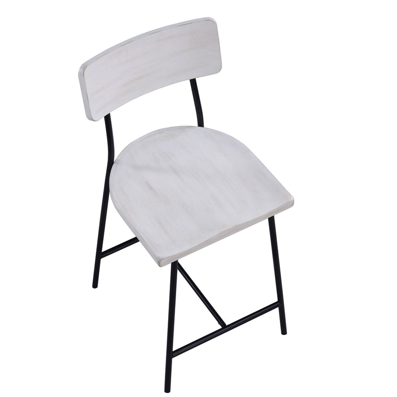 Badin - Counter Stool - White Washed, photo 4 of 9