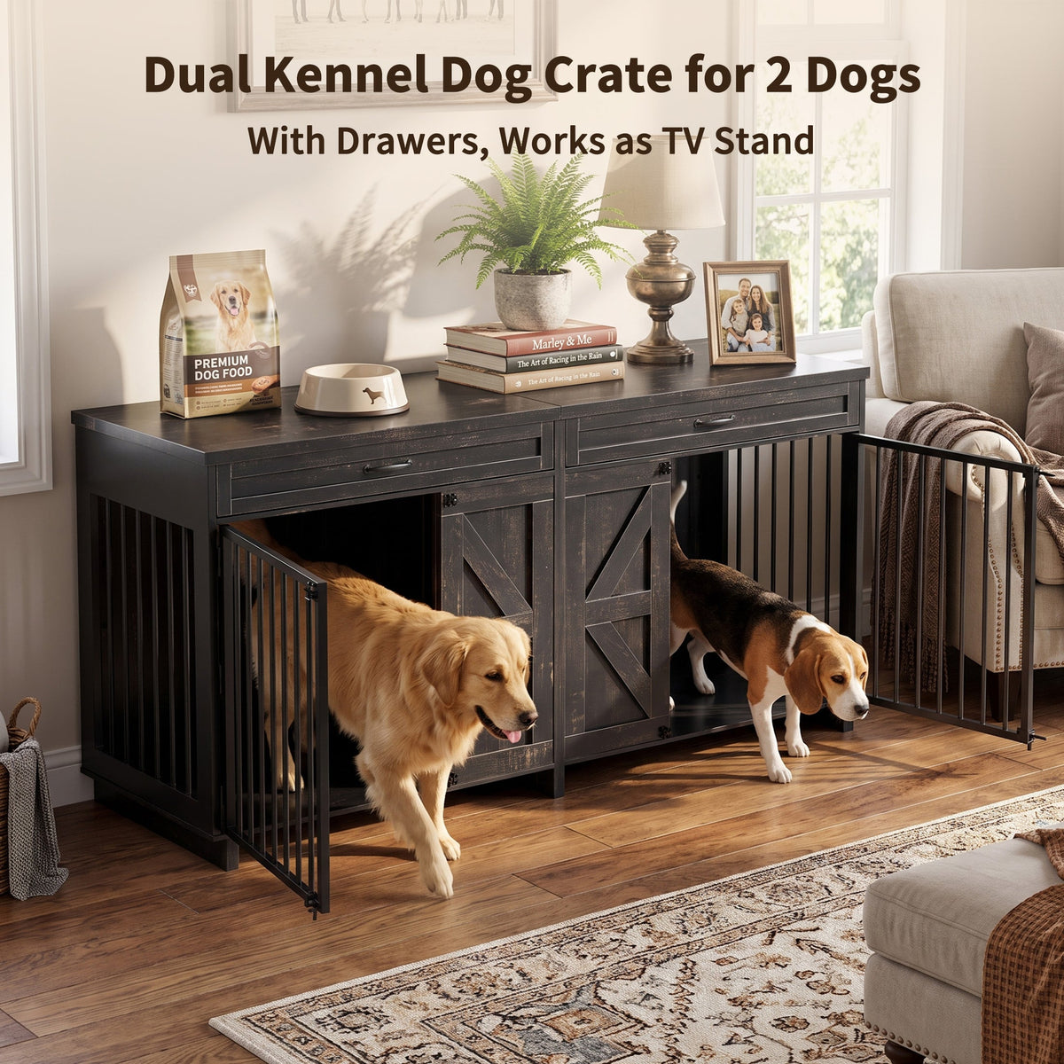 Dog Crate Furniture TV Stand, photo 7 of 10