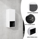 12" Bathroom Side Cabinet with Soft Close Doors