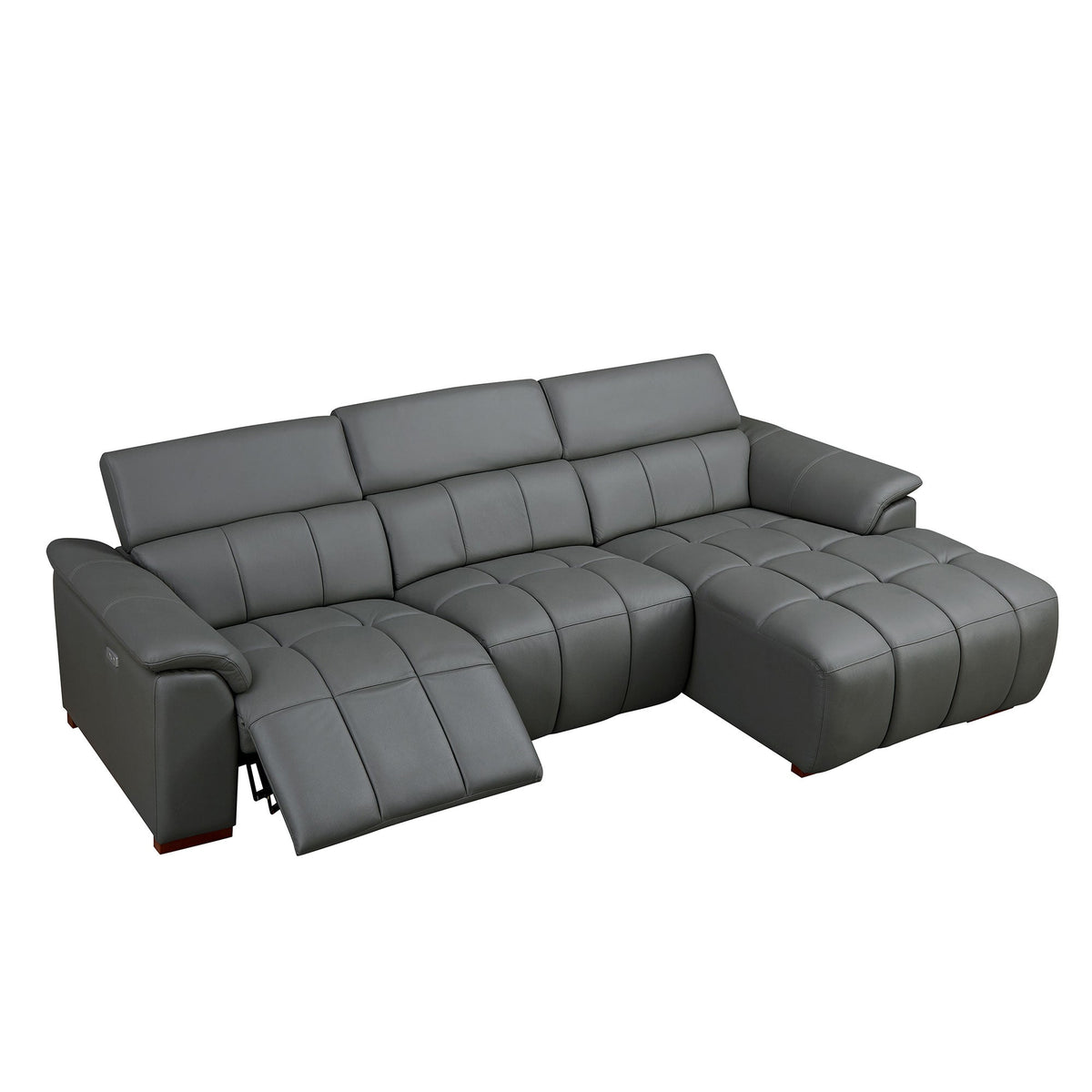 Wall-Hugger Reclining Sofa Modern Electric Control, photo 4 of 10