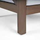 Brava Mid-Century Modern Club Chair with Water Resistant Cushions by HouseOfZazla