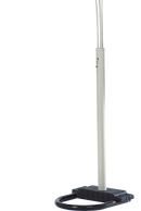 84"H WHITE 5-HEAD CAP STYLE FLOOR LAMP (1PC/CTN) (2.24/33.97)