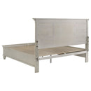 Franco 4-piece Eastern King Bedroom Set Distressed White