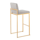 Fuji - Contemporary Design High Back Barstool by HouseOfZazla