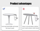 Modern Black Round Table
