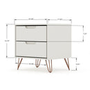 Rockefeller - 2 Drawer Nightstand by HouseOfZazla