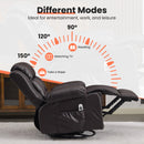 360° Swivel Rocker Recliner for Adults