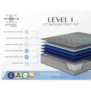 Comfort Care - 11" Hybrid Mattress, Medium Comfort, Foam by HouseOfZazla