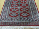 4' X 6' Vintage Handmade Pakistan Turkoman Bokhara Fine Woven Wool Rug Nice