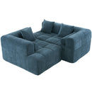 Sectional Free Combined Sofa With 2 Side Pockets by HouseOfZazla