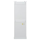 Freestanding Bathroom Vanity, Elegant Design With 4 Doors & 1 Drawer, Adjustable Shelves, Damping Hinges - White by HouseOfZazla